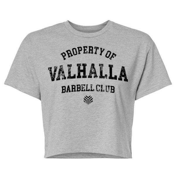 PROPERTY OF - WOMEN'S CROP T-SHIRT - $2HA1EE$ Thumbnail